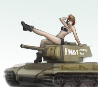world_of_tanks_fan_art__kv_1_and_beauty__by_budin87-d64ft9z.jpg
